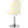 vidaXL Barhocker Creme Stoff