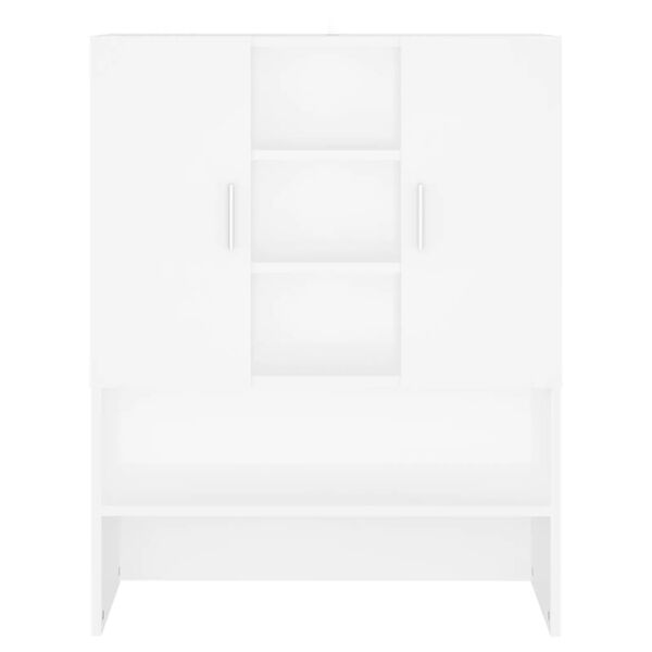 vidaXL Waschmaschinenschrank Weiß 70,5x25,5x90 cm