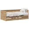 vidaXL Tagesbett mit Kopfteil Artisan-Eiche 90 x 190 cm Holzwerkstoff