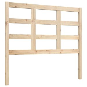 vidaXL Bett-Kopfteil 105,5x4x100 cm Massivholz Kiefer