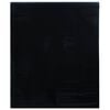 vidaXL Fensterfolie Statisch Matt Schwarz 45x1000 cm PVC