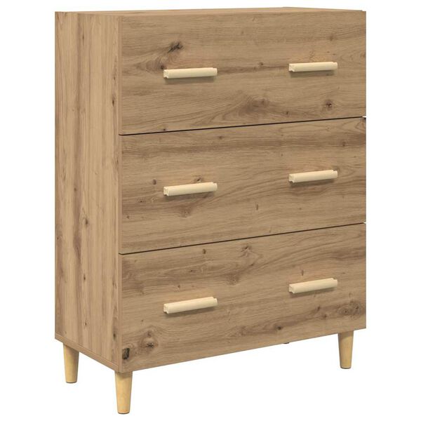 vidaXL Sideboard Artisan-Eiche 69,5 x 34 x 90 cm Holzwerkstoff