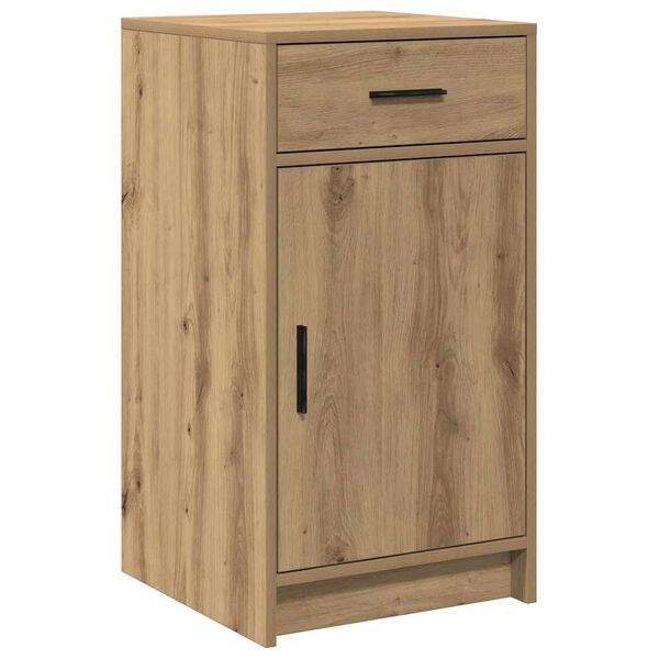 vidaXL Sideboard Artisan-Eiche 40 x 40,5 x 75 cm Holzwerkstoff