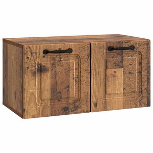 vidaXL Wandmontierter TV-Schrank Altholz 59,5 x 31 x 30 cm