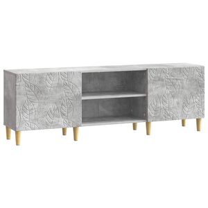 vidaXL TV-Schr&auml;nk 150 x 31 x 50 cm Betongrau Holzwerkstoff
