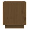 vidaXL TV-Schrank Honigbraun 140x35x40 cm Massivholz Kiefer