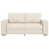 vidaXL 2-Sitzer Sofa Leinen 180x78x84 cm