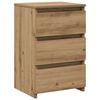 vidaXL Nachttisch Artisan-Eiche 40x35x62,5 cm Holzwerkstoff