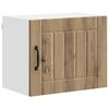 vidaXL K&uuml;chenschrank 2 pcs Artisan-Eiche 50 x 31 x 40 cm Holzwerkstoff