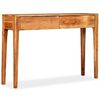 vidaXL Konsolentisch Massivholz 118 x 30 x 80 cm