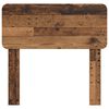 vidaXL Kopfteil mit Kopfteil Altholz 75 cm Holzwerkstoff