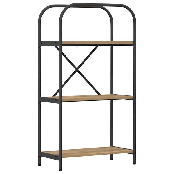 vidaXL B&uuml;cherregal Artisan-Eiche 60 x 30 x 109 cm Holzwerkstoff