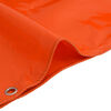 vidaXL Plane 650g / m² Orange 3 x 4 m Canvas mit PVC-Beschichtung