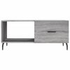 vidaXL Couchtisch Grau Sonoma 90x50x40 cm Holzwerkstoff