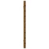 vidaXL Wand-Kopfteil Honigbraun 146x3x63 cm Massivholz Kiefer