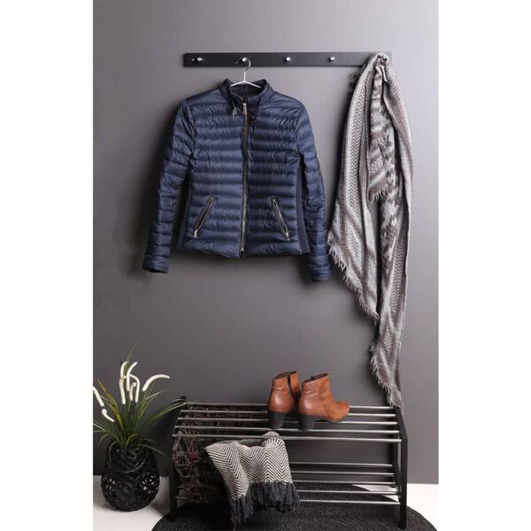 House Nordic Garderobenleiste Yara Schwarz