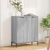vidaXL Sideboard Graues Sonoma 69,5 x 33 x 82 cm Holzwerkstoff