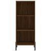 vidaXL Sideboard Braun Eichen-Optik 34,5x32,5x90 cm Holzwerkstoff