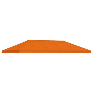 vidaXL Pavillon-Blendenbezug 6 x 3 m Orange Polyester 190
