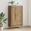 vidaXL Highboard Artisan-Eiche 69,5 x 31 x 115 cm Holzwerkstoff