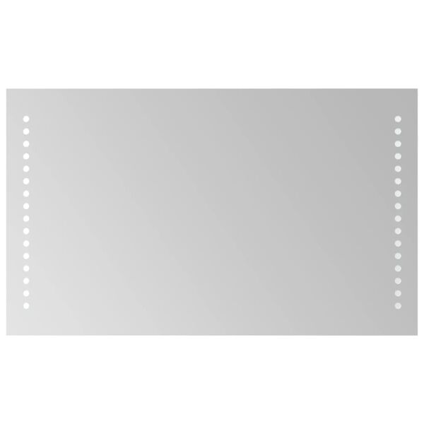 vidaXL LED-Badspiegel 50x30 cm