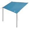 vidaXL Wohnwagenmarkise Personen 240 x 300 cm Wasserdicht Blau Taft