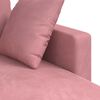 vidaXL Sofa Rosa 198 x 134 x 80 cm Samt