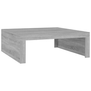vidaXL Couchtisch Grau Sonoma 100x100x35 cm Holzwerkstoff