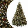 vidaXL K&uuml;nstlicher klappbarer Weihnachtsbaum 300 cm 1000 LEDs