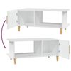vidaXL Couchtisch Weiß 90x50x40 cm Holzwerkstoff
