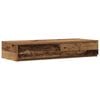 vidaXL Bettschubladen Altholz 90 x 36,5 x 16,5 cm Holzwerkstoff