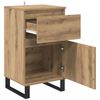 vidaXL Sideboard Artisan-Eiche 35 x 40 x 70 cm Holzwerkstoff