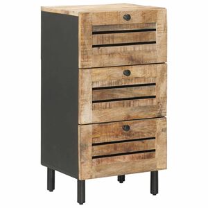 vidaXL Stauraumschr&auml;nke Natur 40 x 33 x 75 cm Massivholz Mango