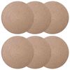 vidaXL Jute-Untersetzer 6 pcs Natur &Oslash; 30 cm 100% Tossa-Jute