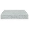 vidaXL Schweberegale 2 Stk. Betongrau 23x23,5x3,8 cm MDF