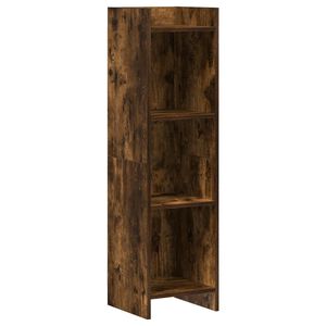 vidaXL B&uuml;cherregal Ger&auml;ucherte Eiche 30 x 30 x 111 cm Holzwerkstoff
