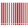 vidaXL Einziehbare Markise Rot und Wei&szlig; 400 x 300 cm