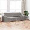 vidaXL Schlafsofa 200cm Taupe Stoff