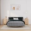 vidaXL Nachttische 2 Stk. 40x35x61,5 cm Massivholz Kiefer