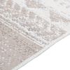 vidaXL Teppich Beige 100x200 cm Baumwolle