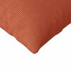 vidaXL Sofakissen 2 Stück Rot-Orange 145 x 40 cm Cordstoff