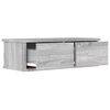 vidaXL Wandschrank Grau Sonoma 60x26x18,5 cm Holzwerkstoff