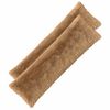 vidaXL Kissen mit Kissen HEERLEN Taupe 40 x 145 cm PV Fleece