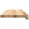 vidaXL Treppenstufen 4 Stk. Unbehandelt 70x25x2 cm Massivholz Eiche
