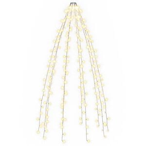 vidaXL Weihnachtsbaum-Lichternetz mit 250 LEDs 250 cm