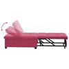vidaXL Schlafsofa Weinrot 194 x 67 x 82 cm Samt