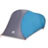 vidaXL Kuppel-Campingzelt 4 Personen Blau Wasserdicht