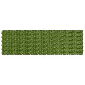 vidaXL Balkonsichtschutz mit Bl&auml;ttern Gr&uuml;n und Gelb 500 x 150 cm