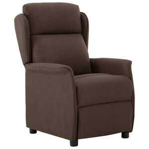 vidaXL Relaxsessel Braun 67.5 x 93.5 x 101.5 cm Stoff