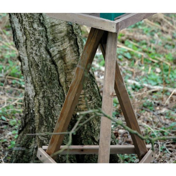 dobar Vogelhausst&auml;nder Dunkelbraun